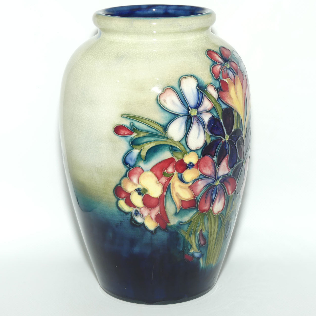 Walter Moorcroft Spring Flowers large vase