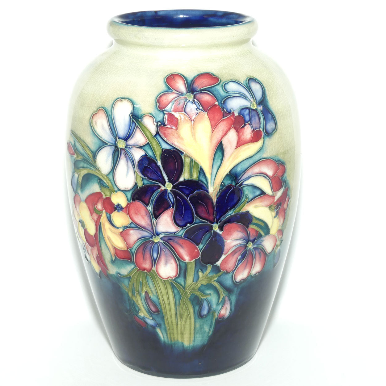 Walter Moorcroft Spring Flowers large vase
