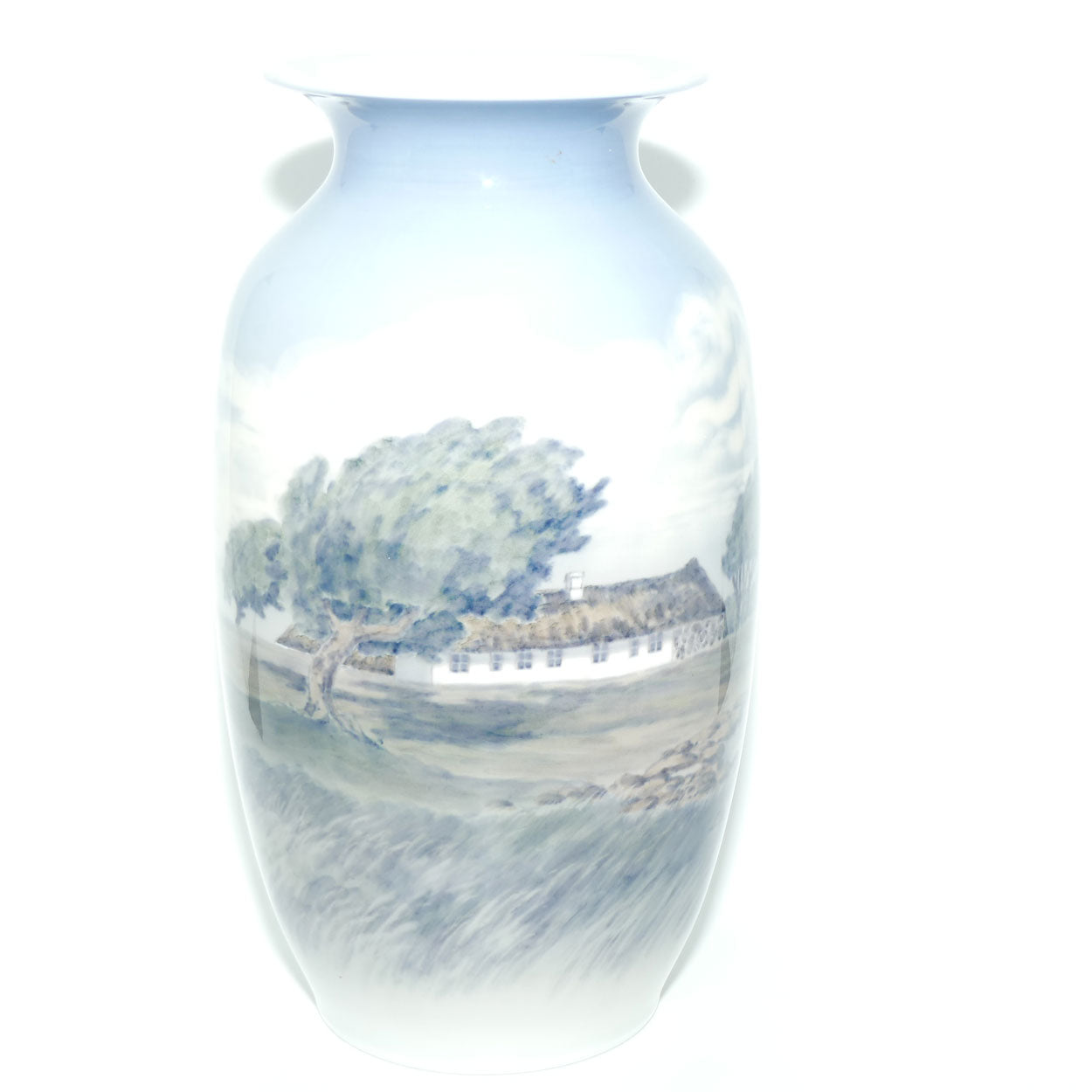 Royal Copenhagen large vase | Country Home scene | 2751 2983