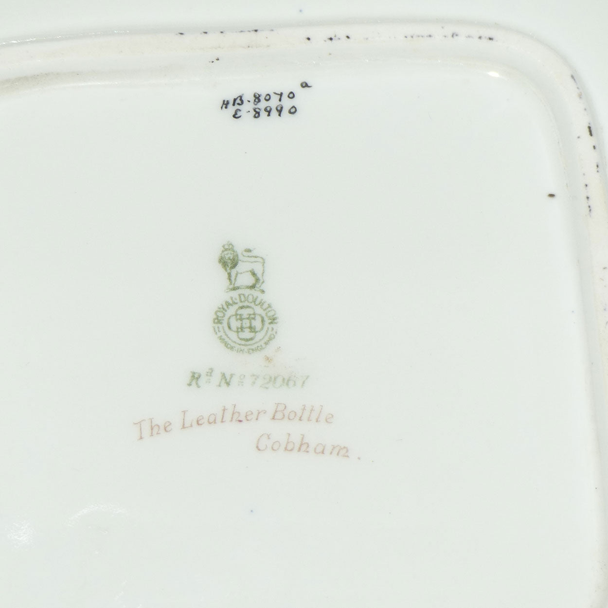 Royal Doulton hand painted and gilt The Leather Bottle Cobham bowl (Hart)