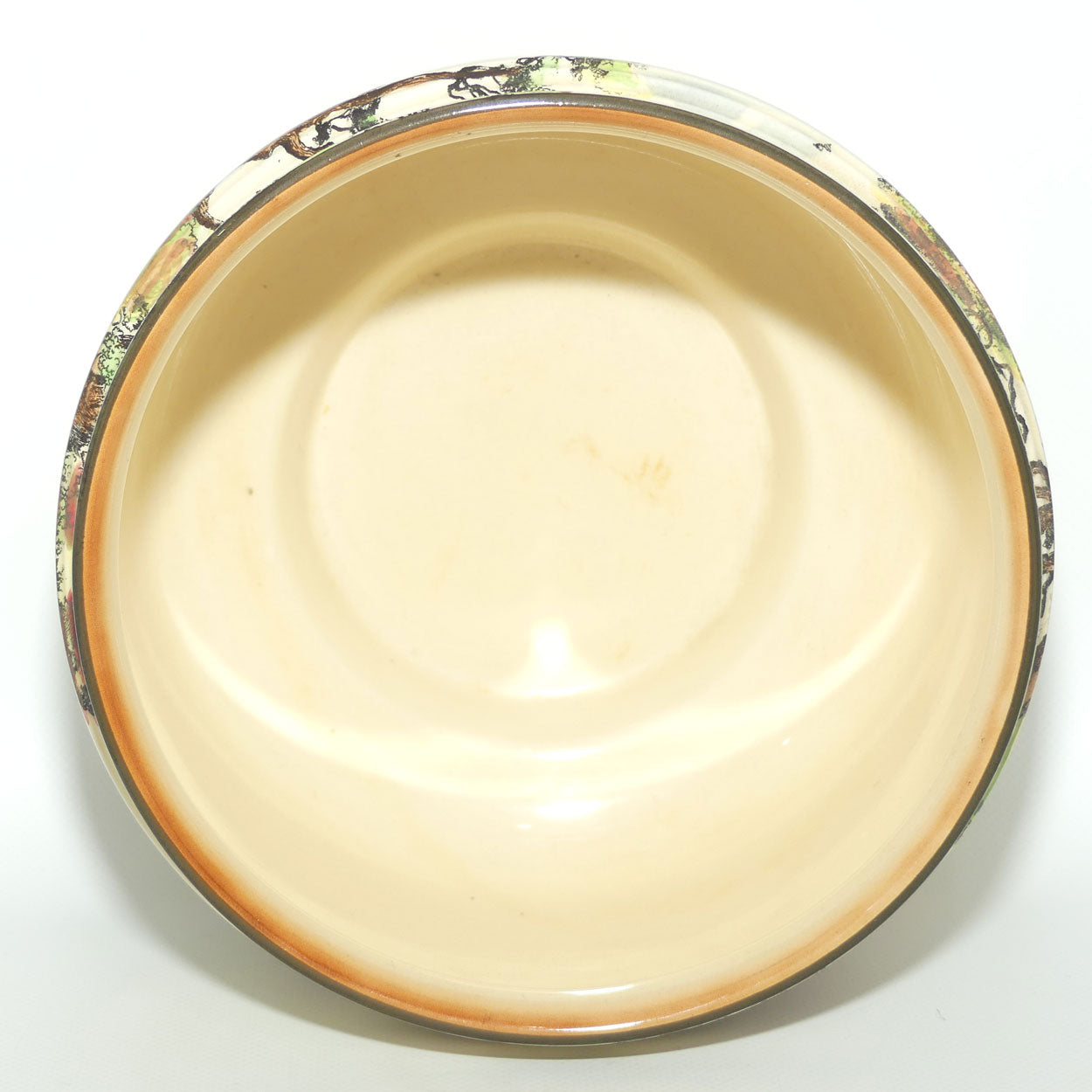 Royal Doulton Gleaners and Gypsies Lennox Flower bowl D4983