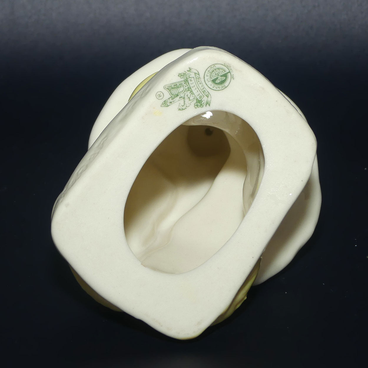 Belleek Irish Leprechaun figure | 3rd Green Mark