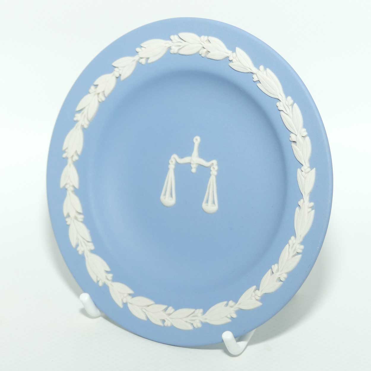 Wedgwood Jasper | Zodiac | Libra miniature plate | no box