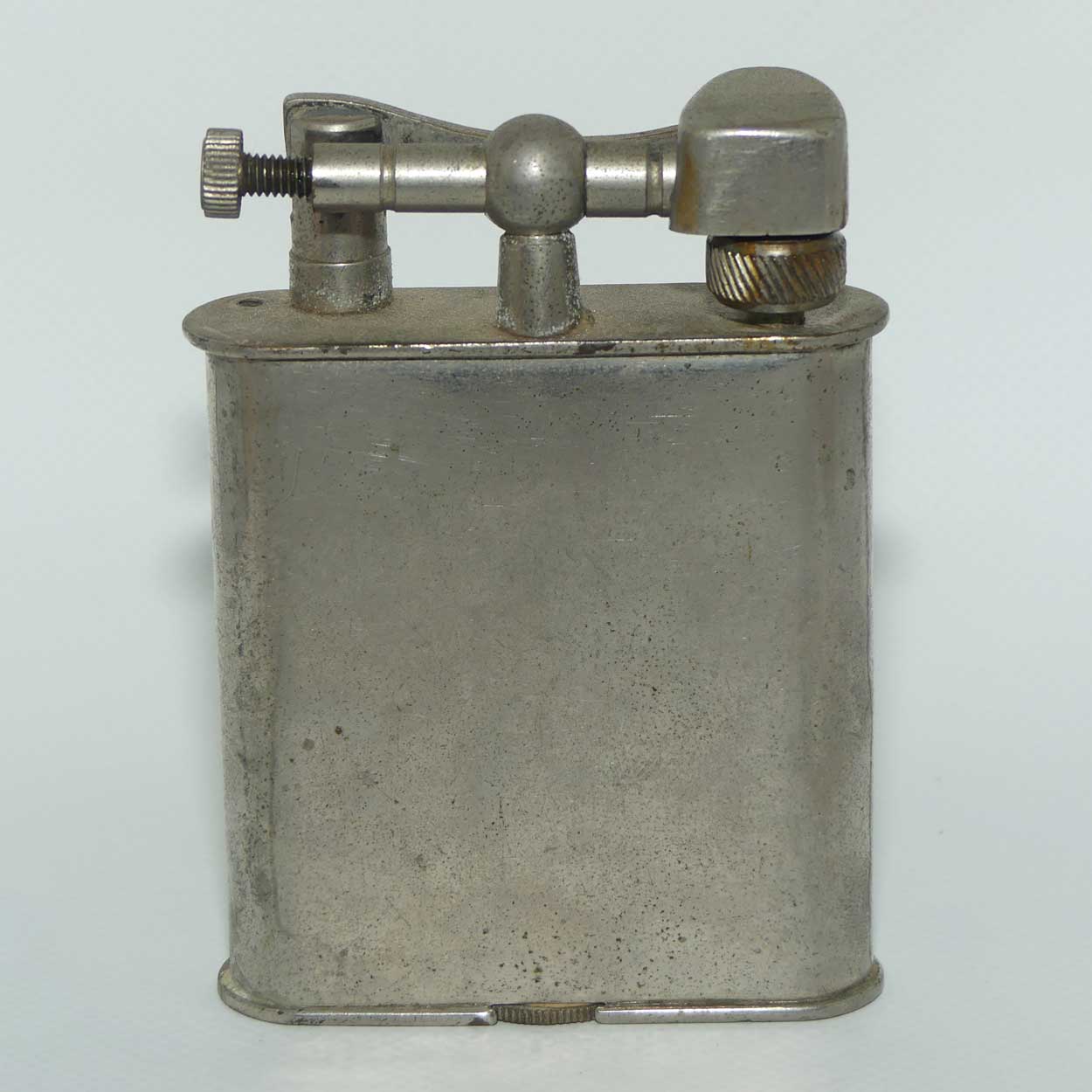 Unusual Lift Arm Elephant TRADE MARK table lighter | NOTE LARGE SIZE