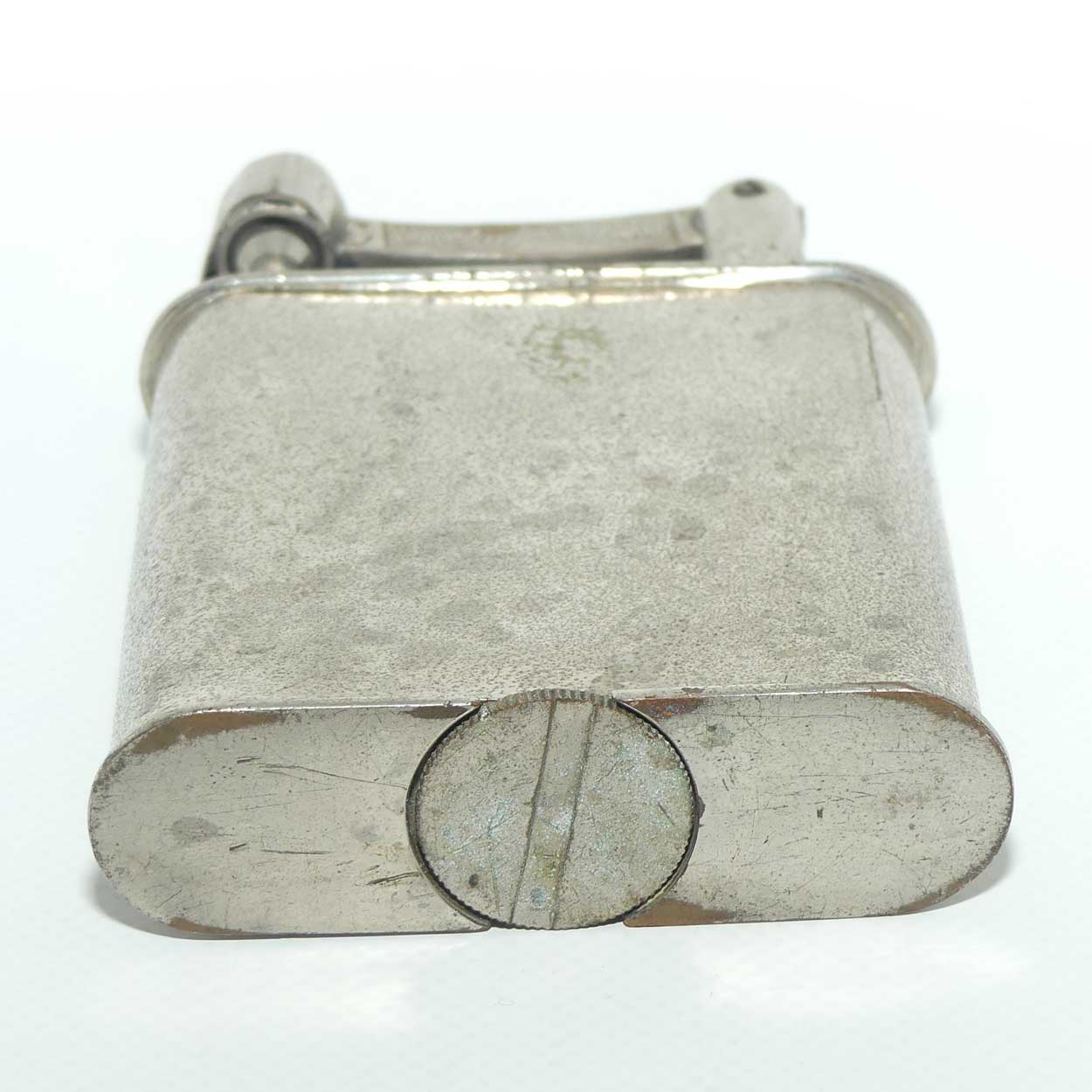 Unusual Lift Arm Elephant TRADE MARK table lighter | NOTE LARGE SIZE