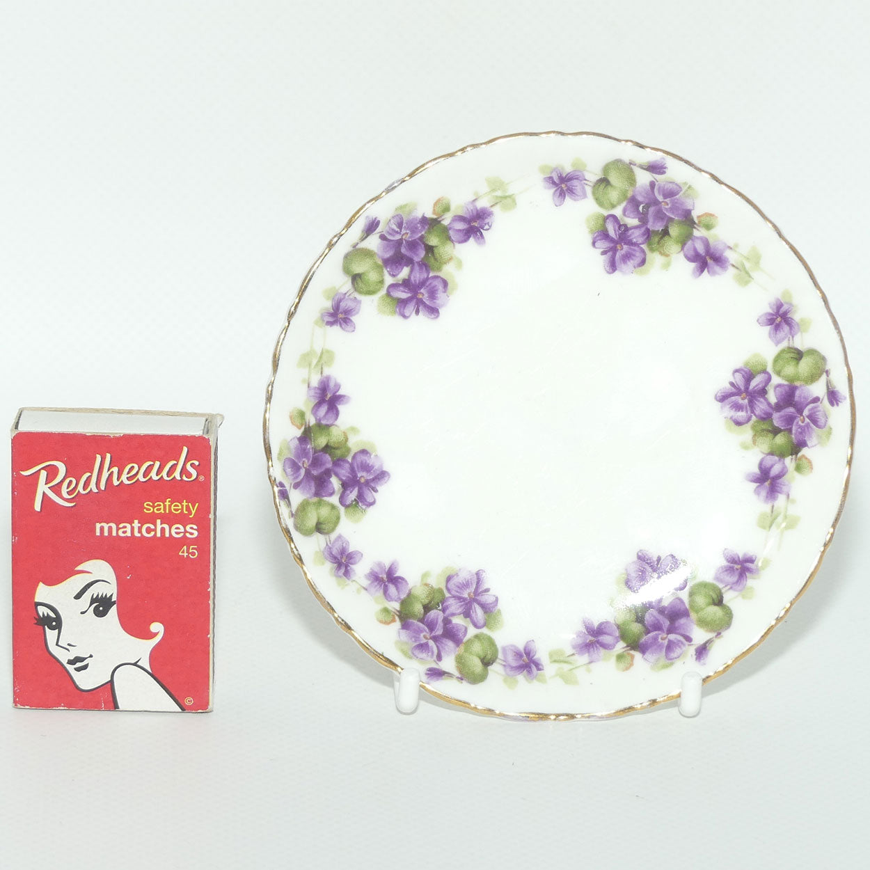 Royal Doulton Violets pin dish