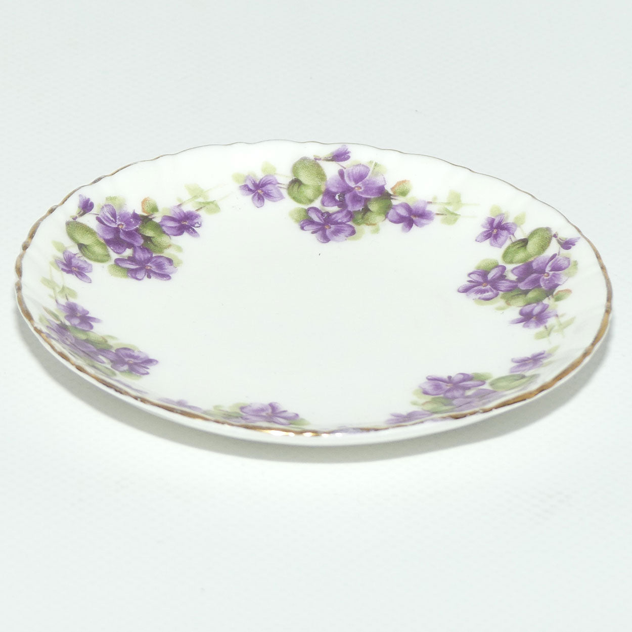 Royal Doulton Violets pin dish