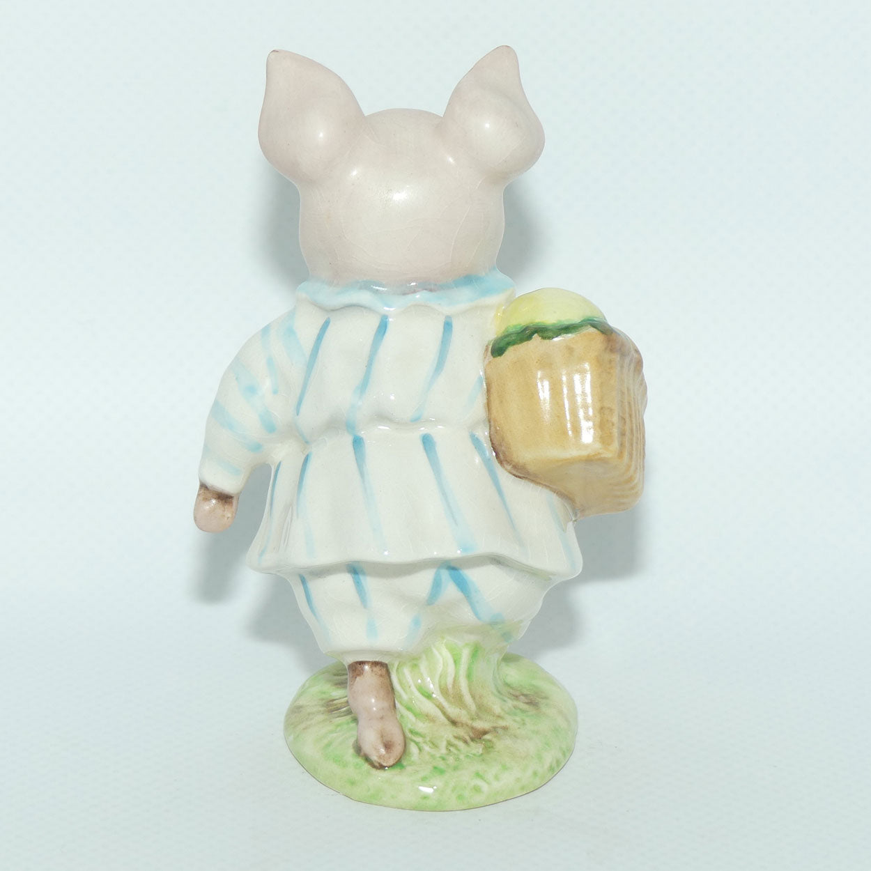 Beswick Beatrix Potter Little Pig Robinson | Striped Dress | BP2a | Original Label | #2