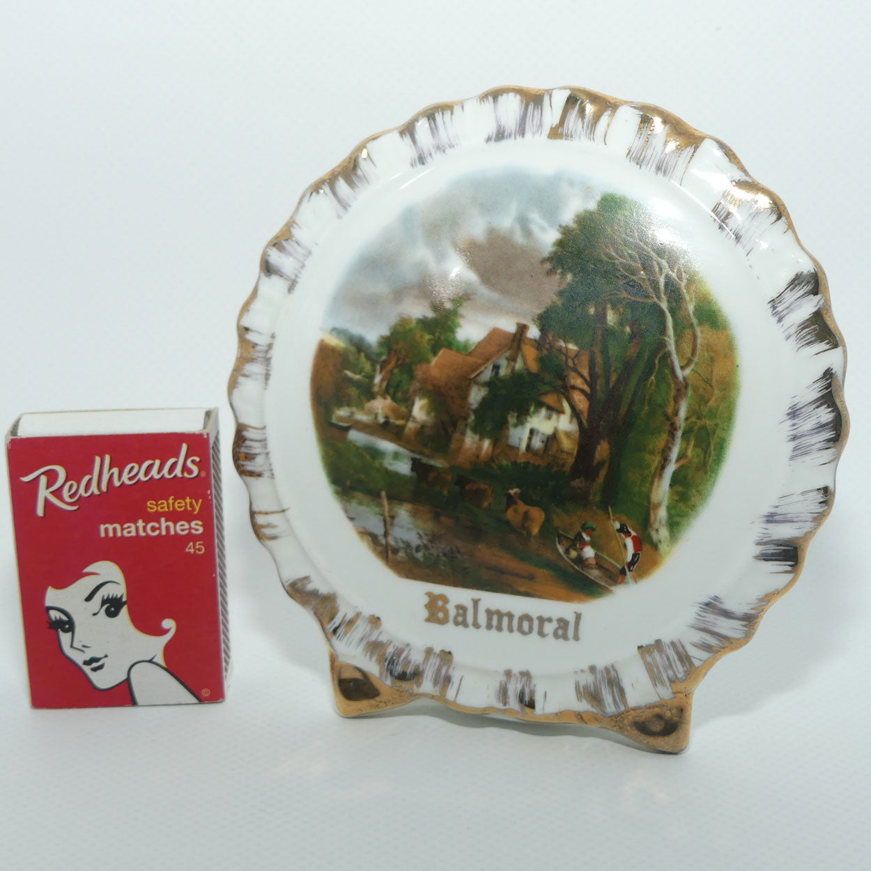 Liverpool Rd Pottery | Balmoral souvenir circular vase