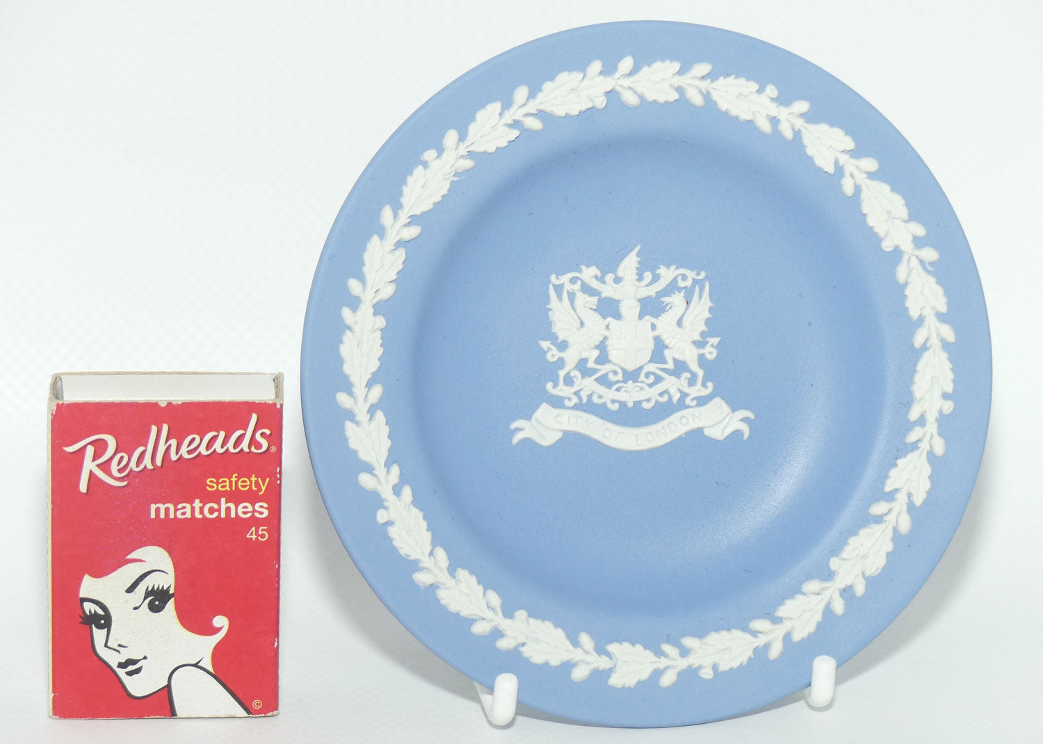 Wedgwood Jasper | Coat of Arms London | Miniature Plate | no box