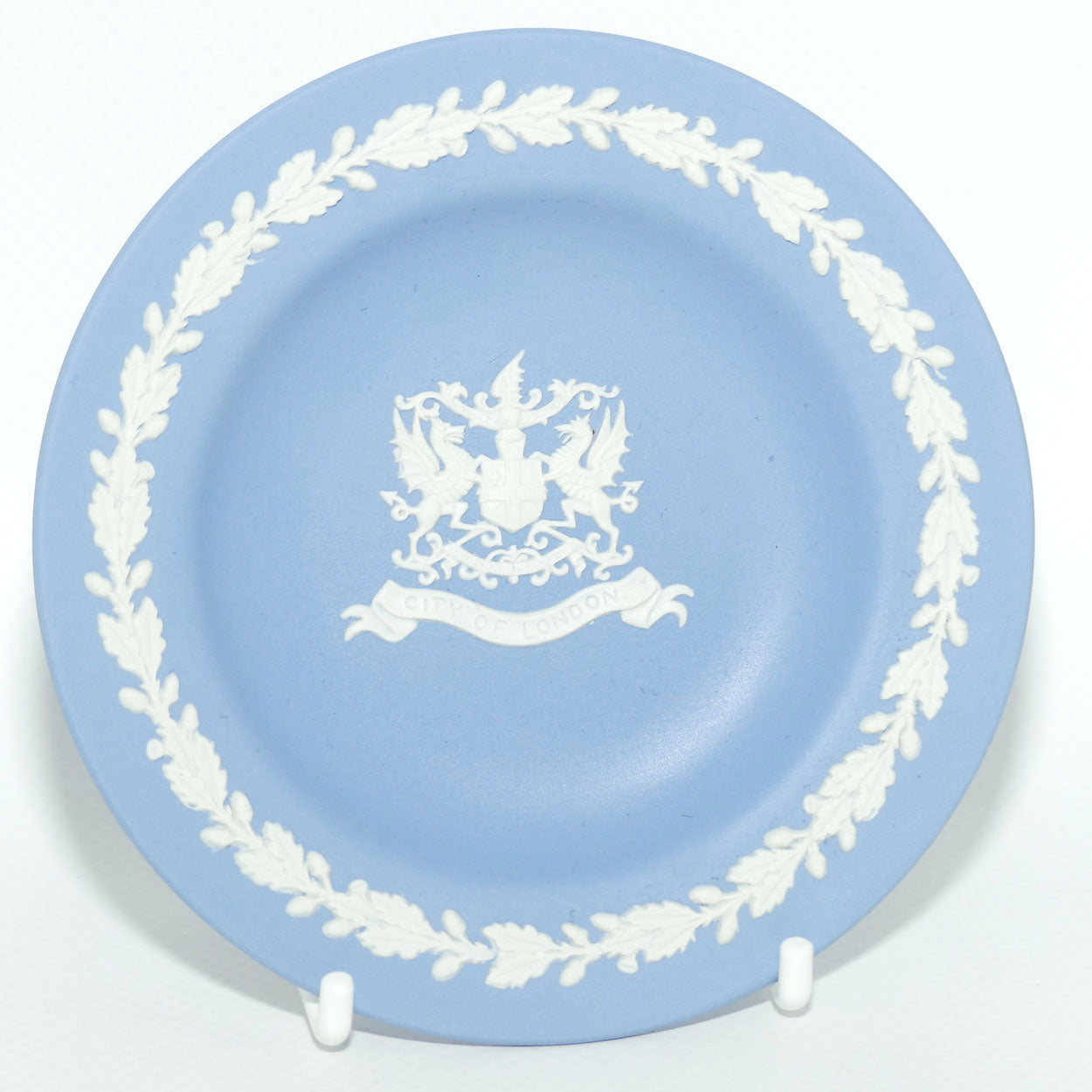 Wedgwood Jasper | Coat of Arms London | Miniature Plate | no box