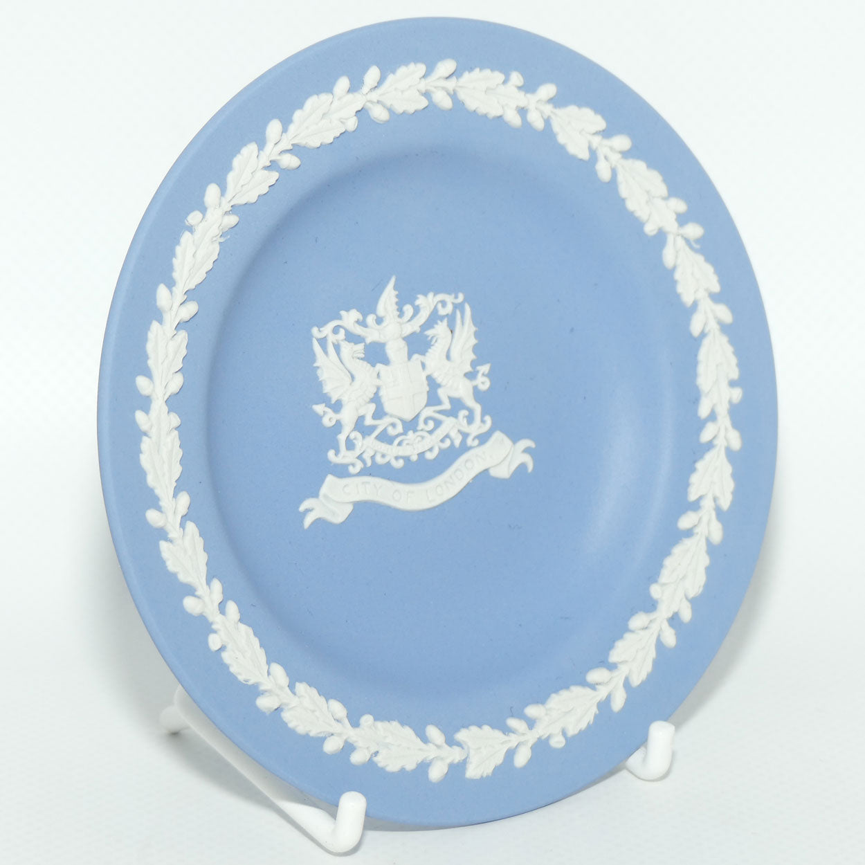 Wedgwood Jasper | Coat of Arms London | Miniature Plate | no box