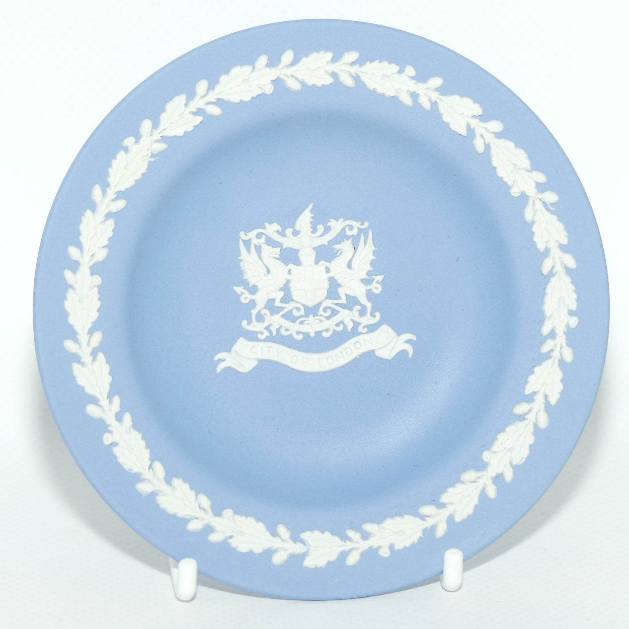 Wedgwood Jasper | Coat of Arms London | Miniature Plate | no box