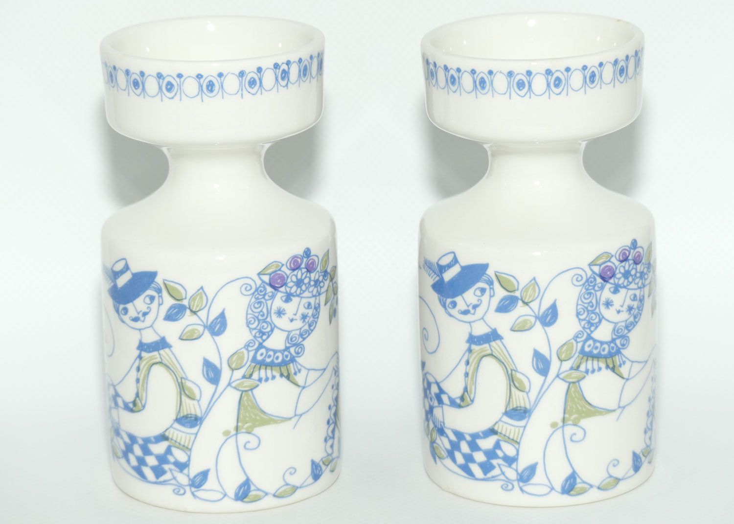 Figgjio Norway Turi Design Lotte pair of candle holders | 13cm tall