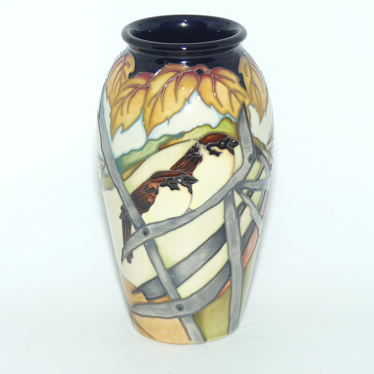 Moorcroft Loves Omen 393/7 vase | Num Ed 24#