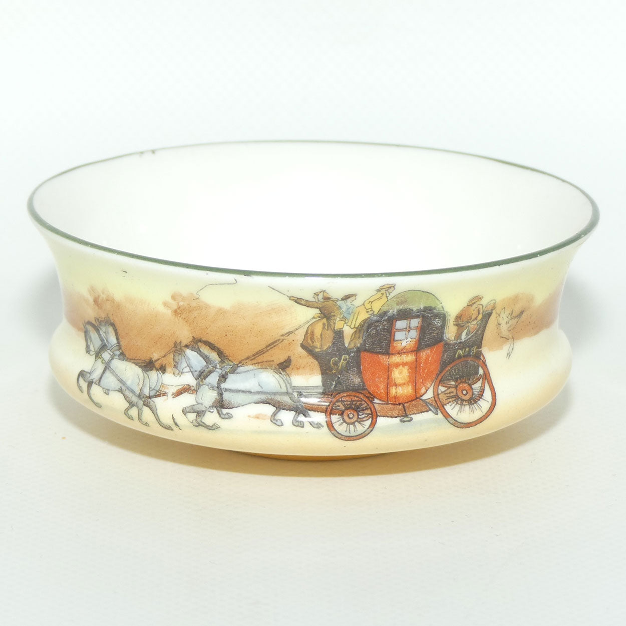 Royal Doulton Coaching Days Low shape sugar bowl E3804