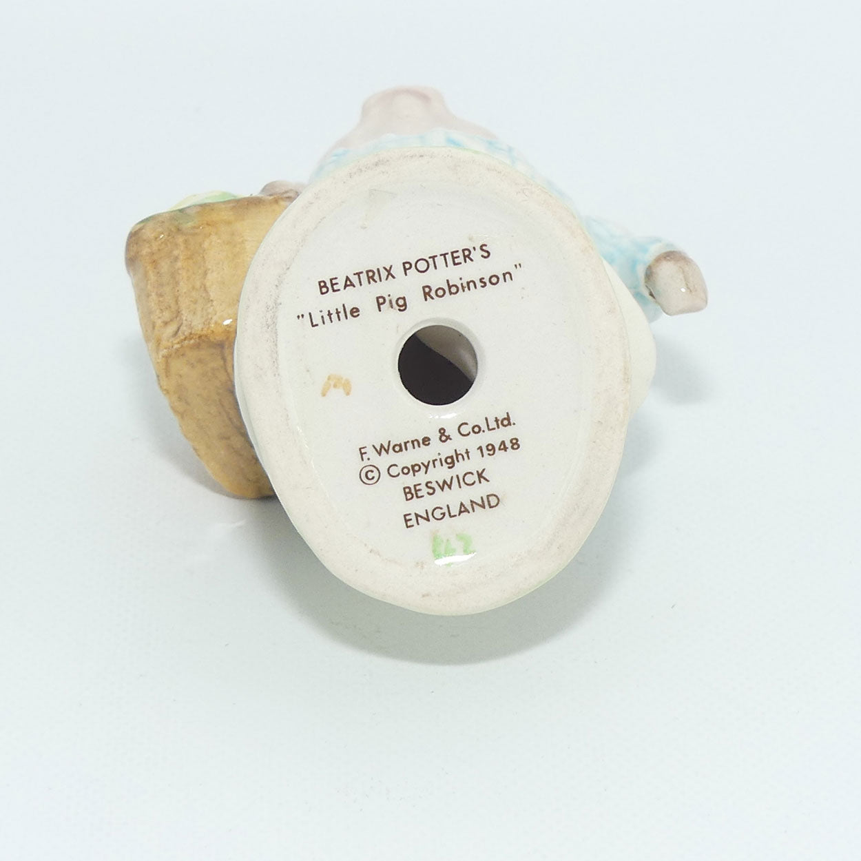 Beswick Beatrix Potter Little Pig Robinson