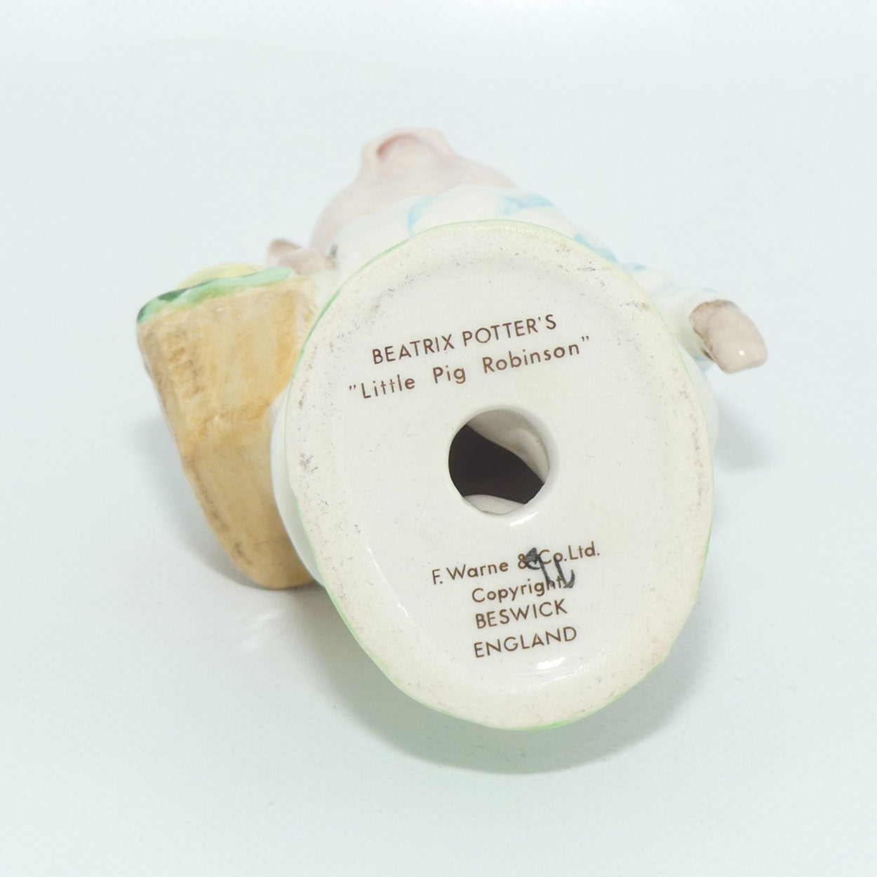 Beswick Beatrix Potter Little Pig Robinson | Striped Dress