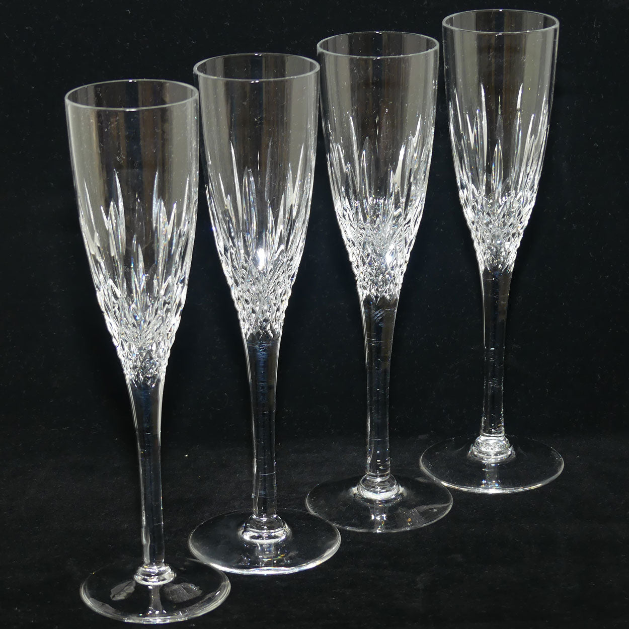 Stuart Crystal Madison pattern | set of 4 Flutes | 100ml | #1