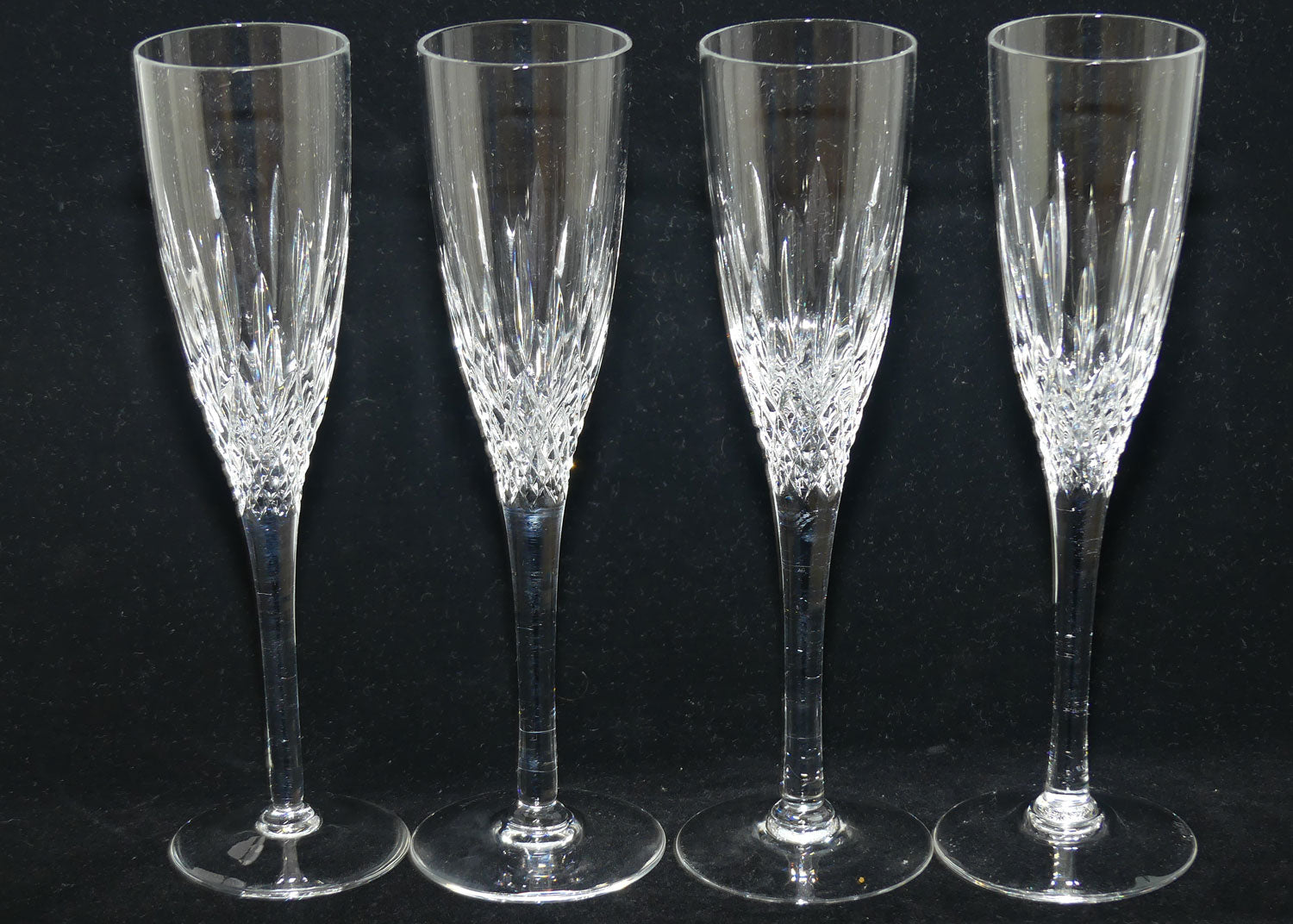 Stuart Crystal Madison pattern | set of 4 Flutes | 100ml | #1