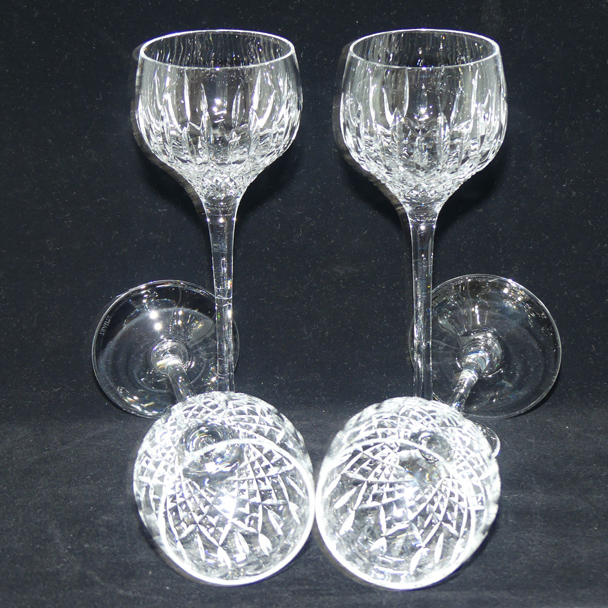 Stuart Crystal Madison pattern | set of 4 Hock Wine Glasses | 150ml | #1