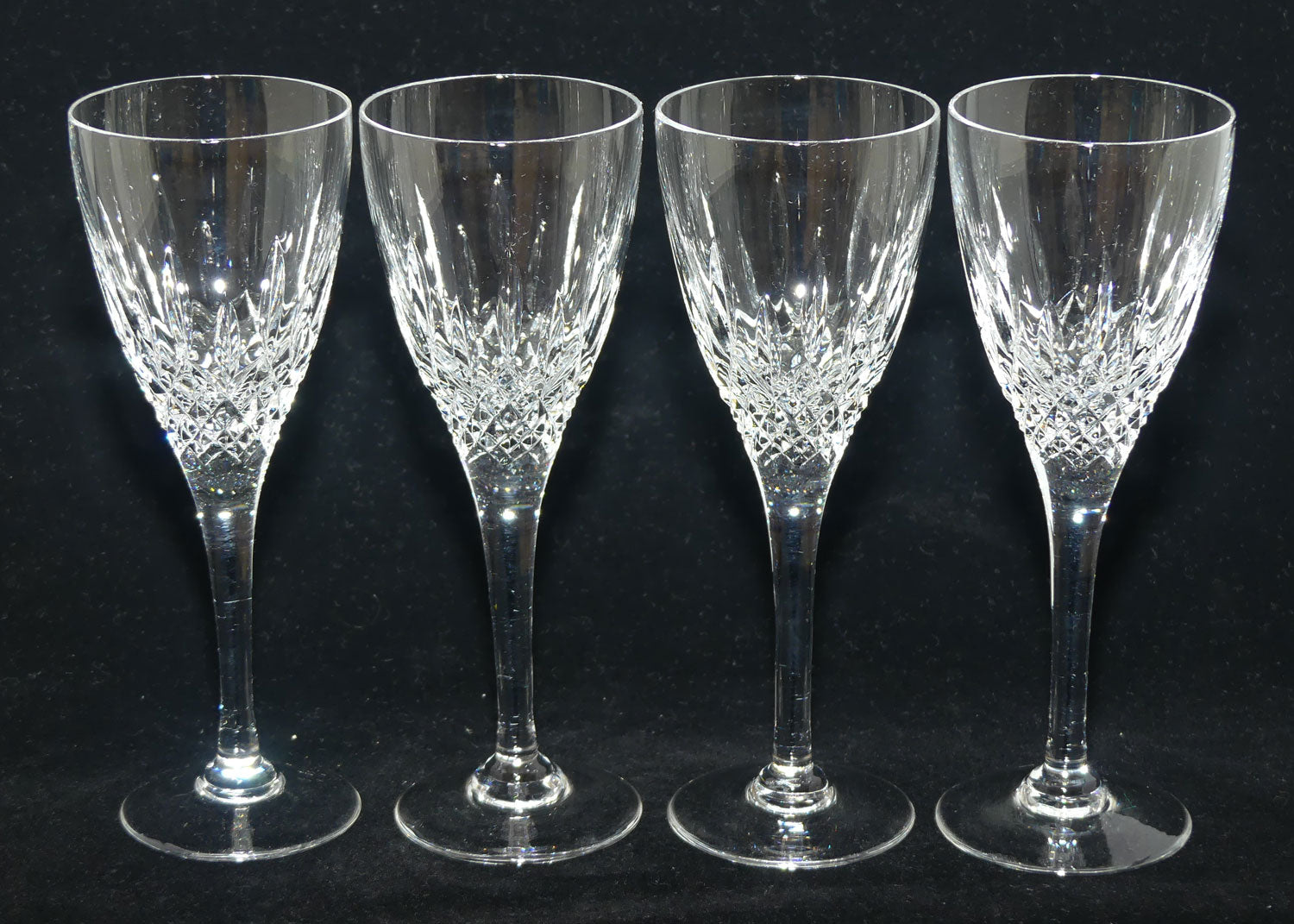 Stuart Crystal Madison pattern | set of 4 Sherry Glasses | 50ml | #1