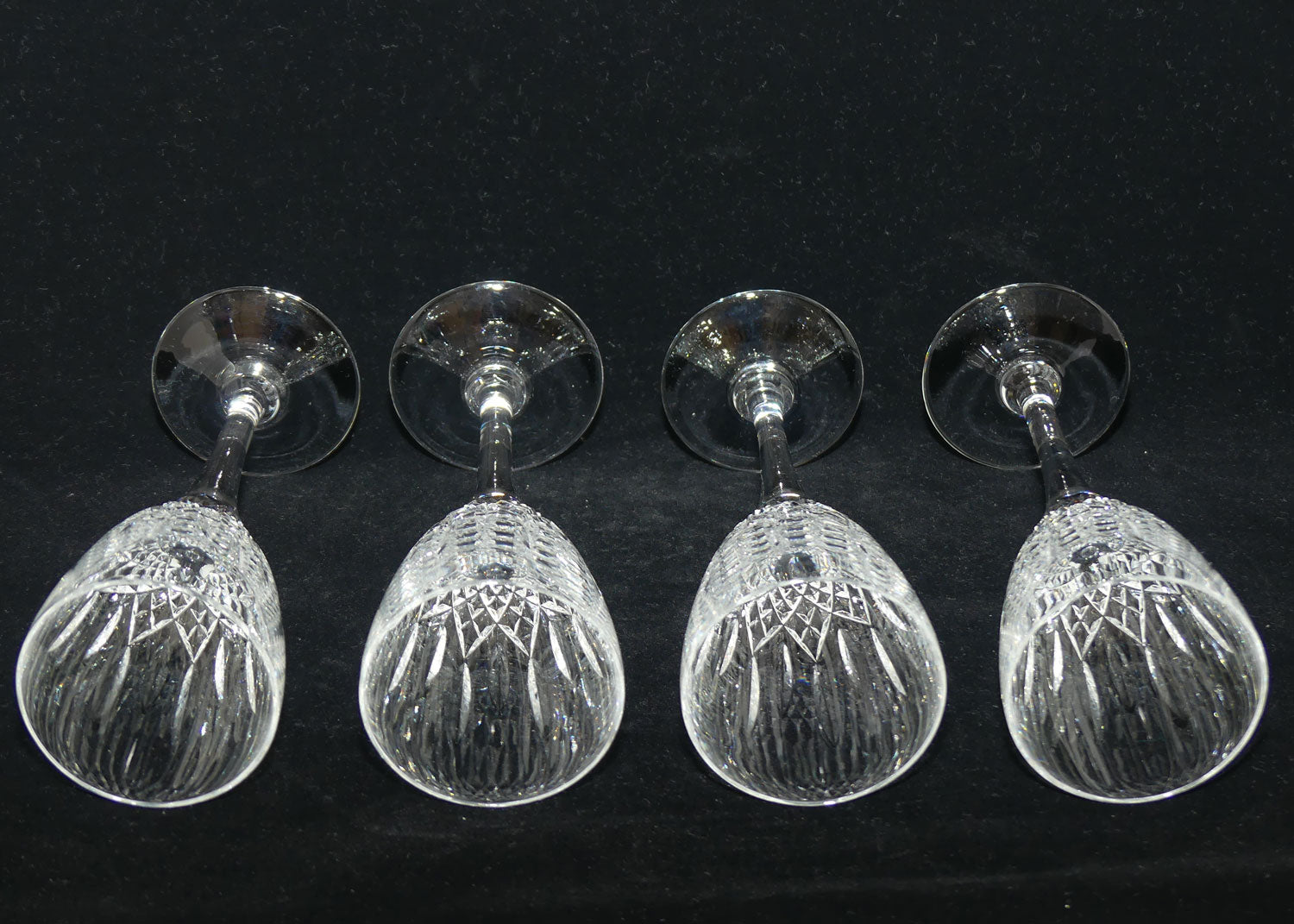Stuart Crystal Madison pattern | set of 4 Sherry Glasses | 50ml | #1
