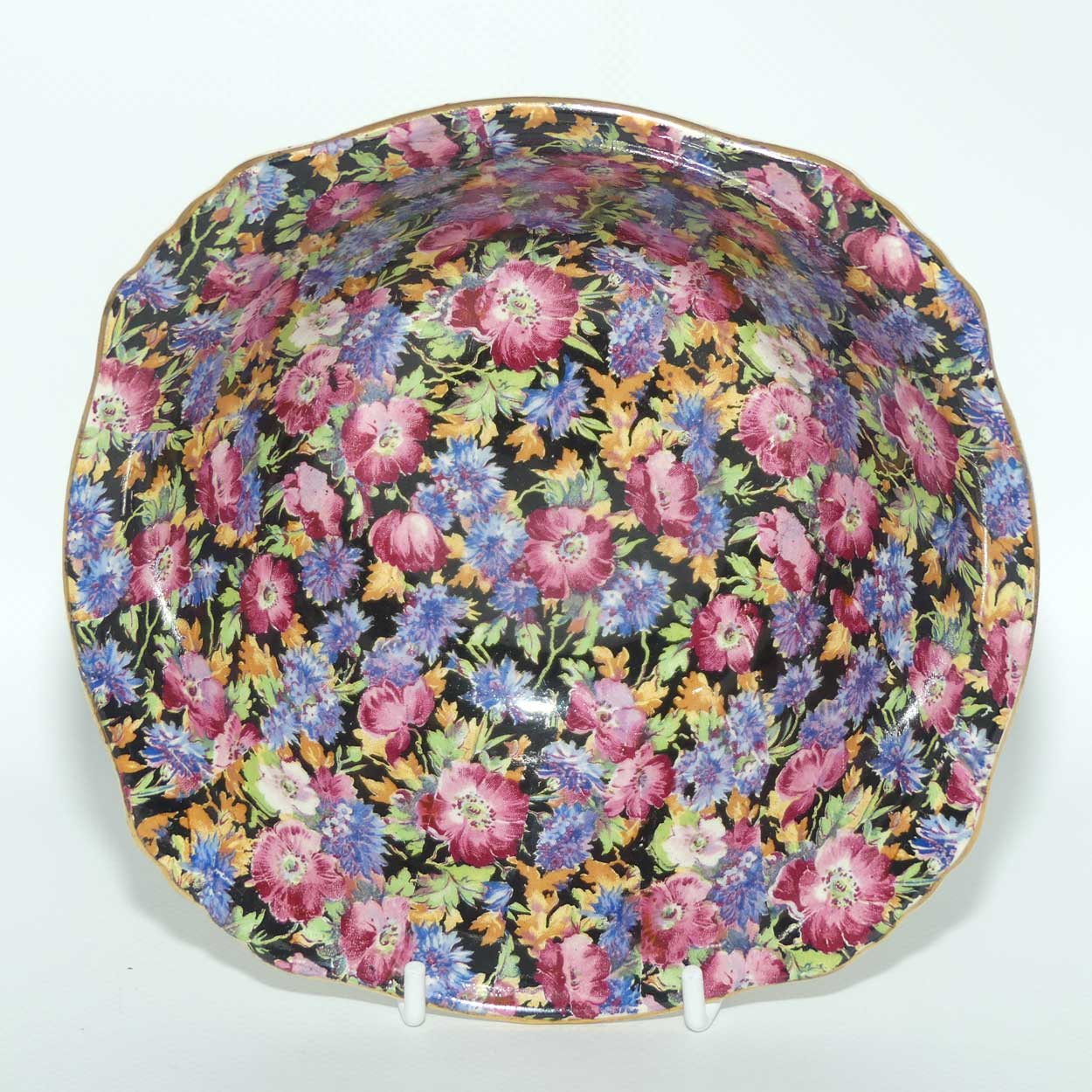 Royal Winton Grimwades Majestic pattern square bowl | 16.5cms square