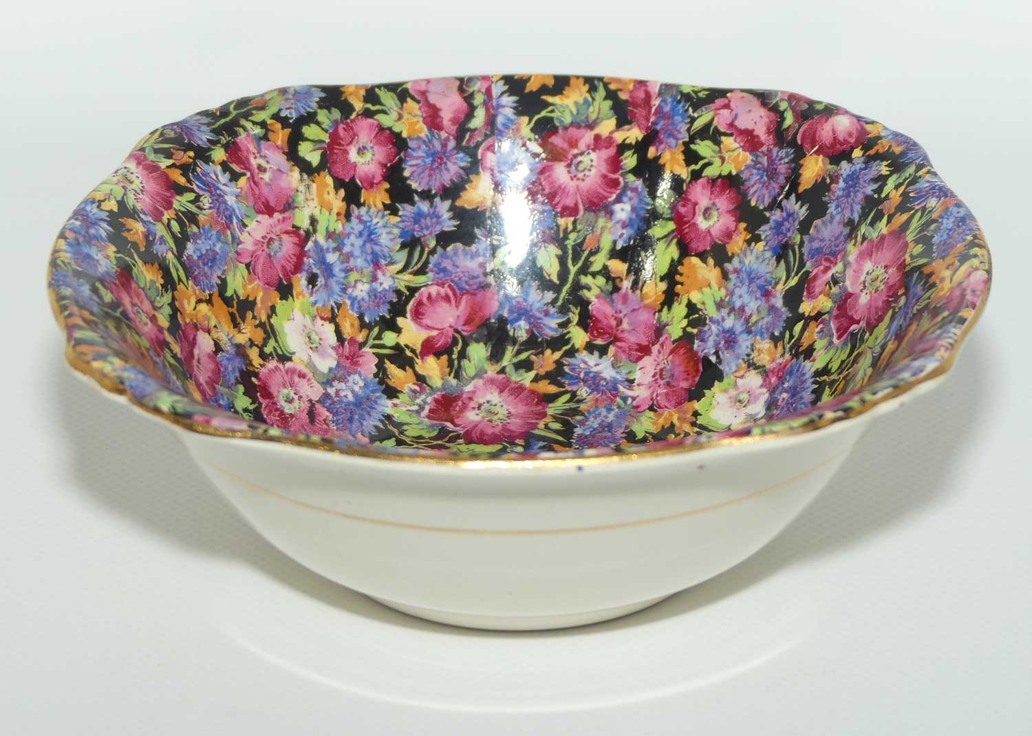 Royal Winton Grimwades Majestic pattern square bowl | 16.5cms square