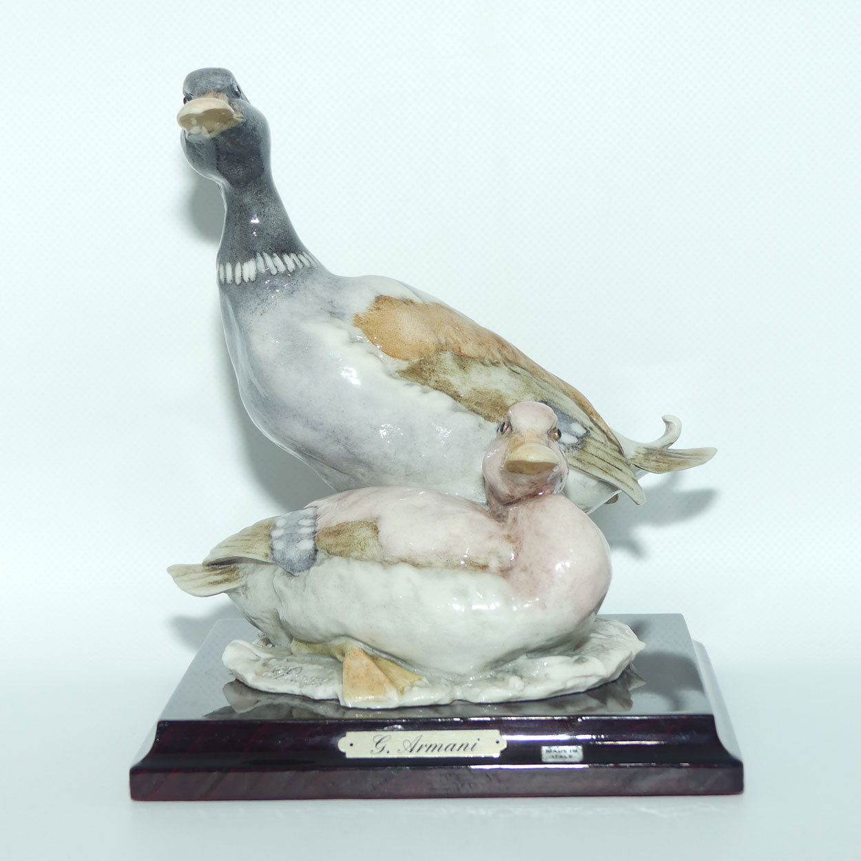 Giuseppe Armani Florence figure | Mallard Ducks | Gloss | figure only