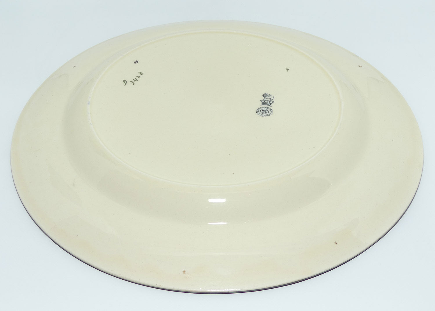 Royal Doulton Old English Saying plate | Joys shared with others are more than enjoyed D3428