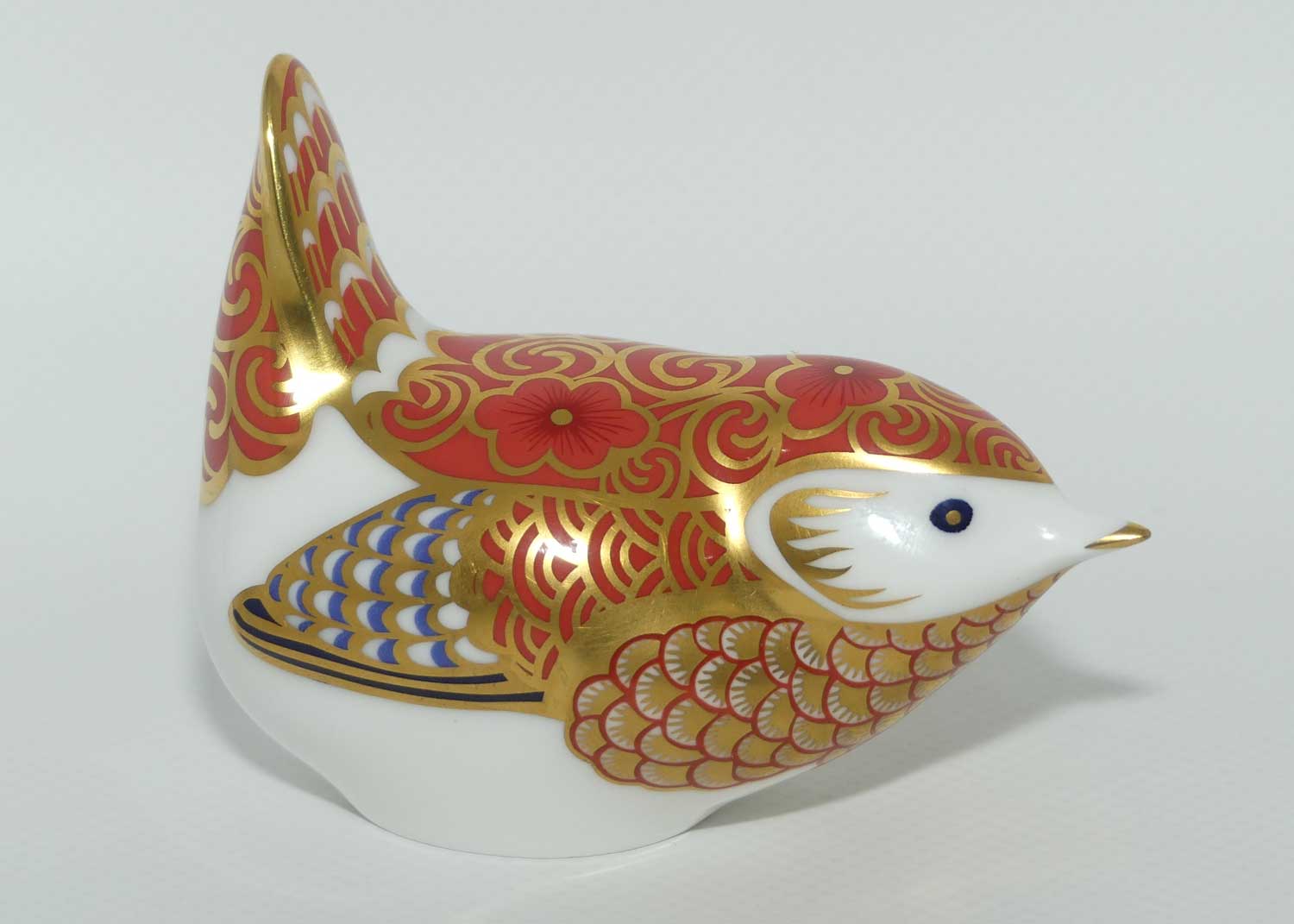 Royal Crown Derby paperweight | Manifold Wren | boxed