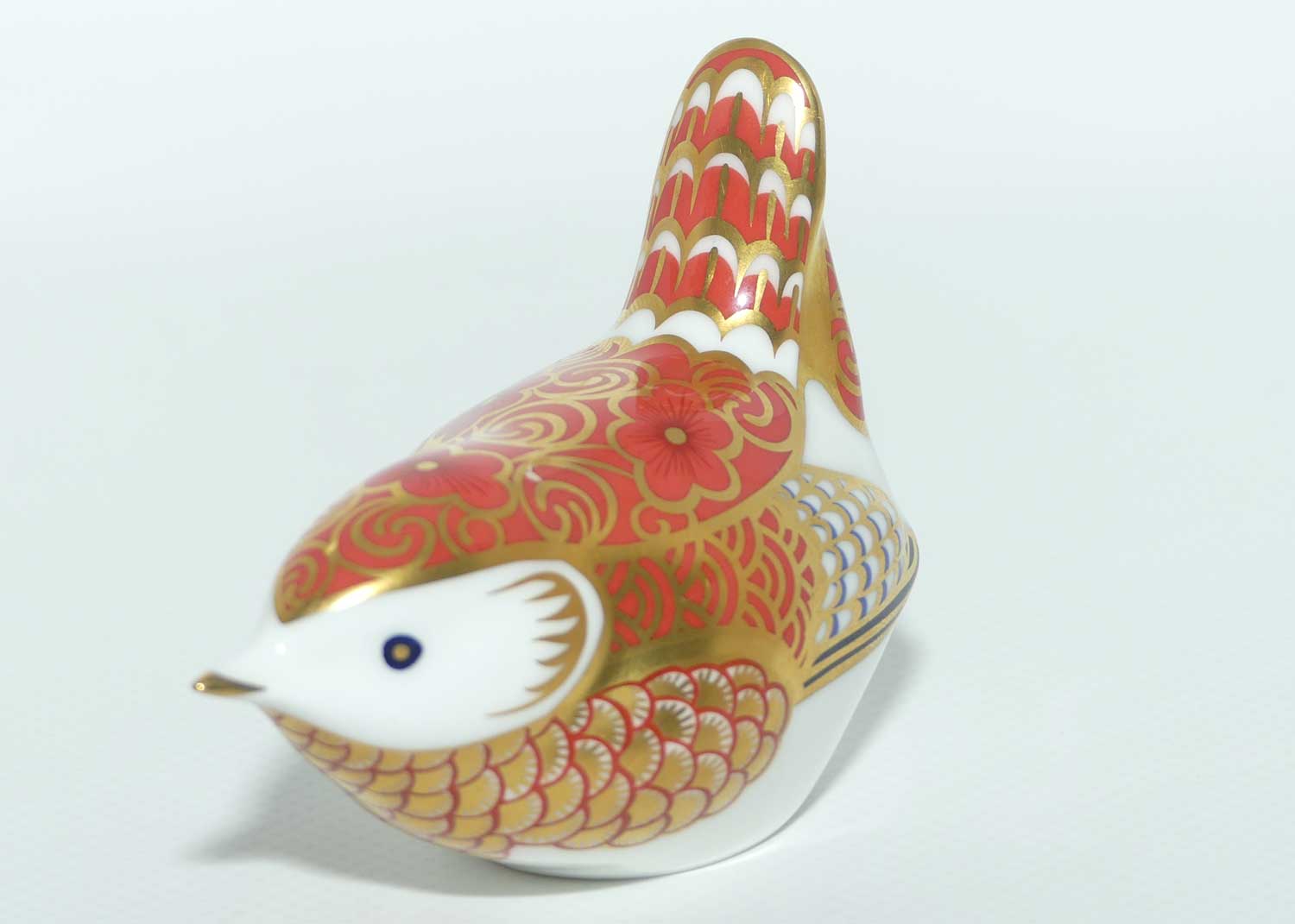 Royal Crown Derby paperweight | Manifold Wren | boxed