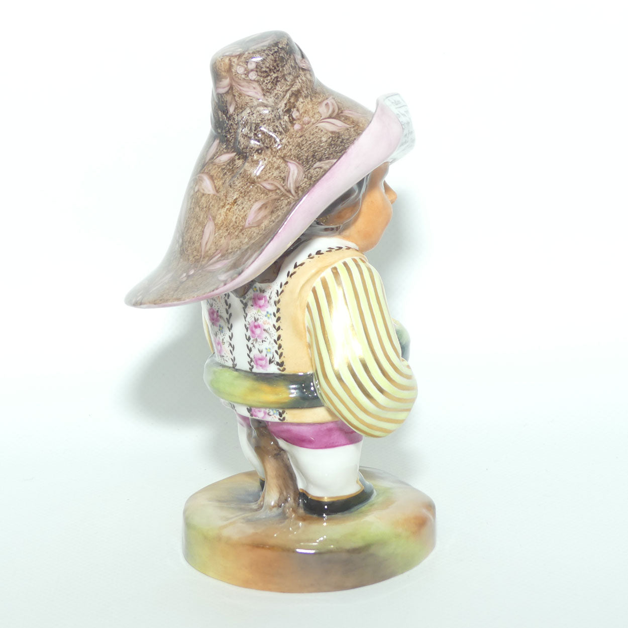 Royal Crown Derby figure Mansion House Dwarf | The Auctioneer | boxed c.1973