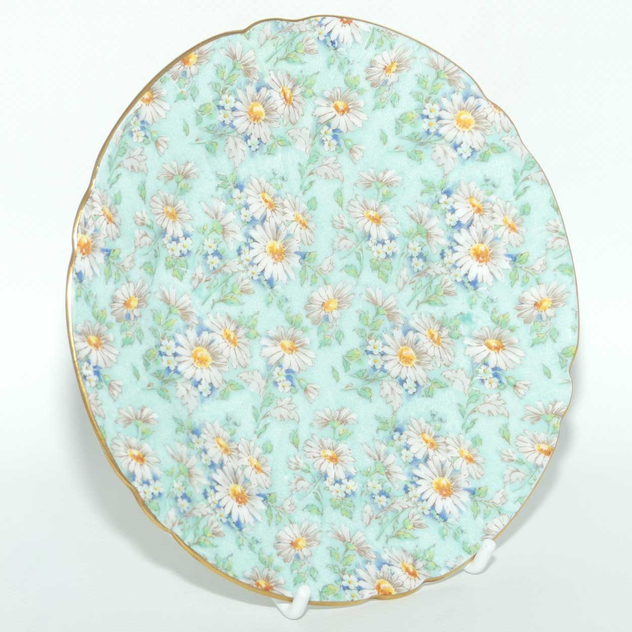 Shelley Oleander shape trio | Marguerite pattern with Yellow exterior | #2