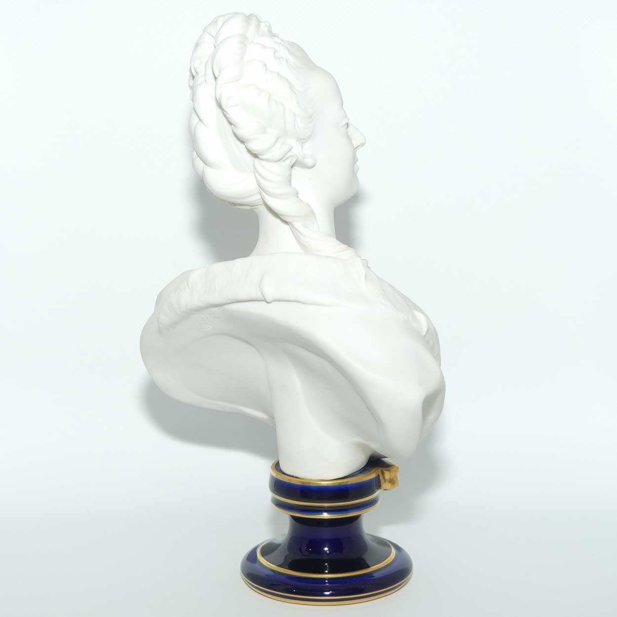 Manufacture de Sèvres Bisque Bust of Marie Antoinette
