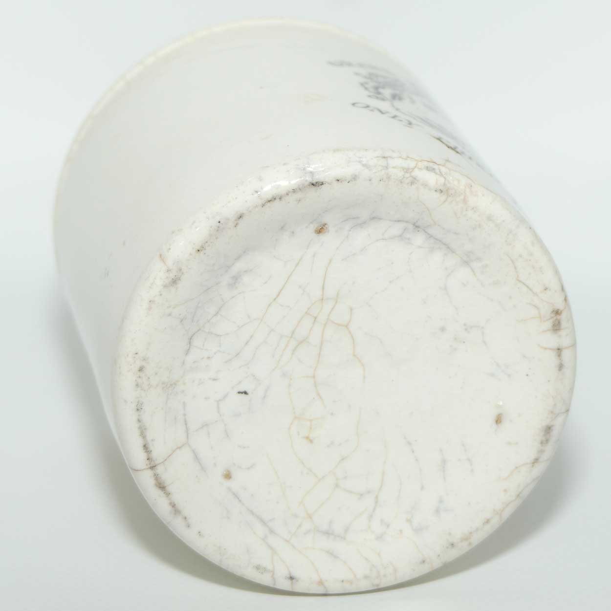 Maling James Keiller & Sons Dundee Marmalade pot | hairline