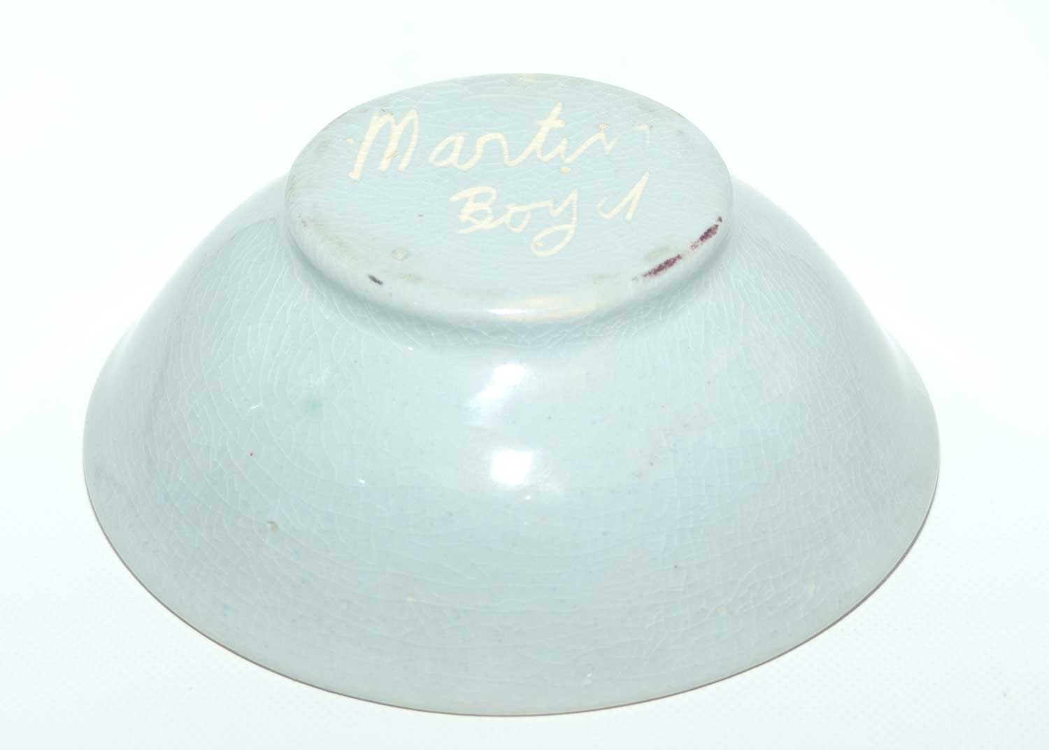 Martin Boyd Cherries on the Vine scene bowl | 12cm diam