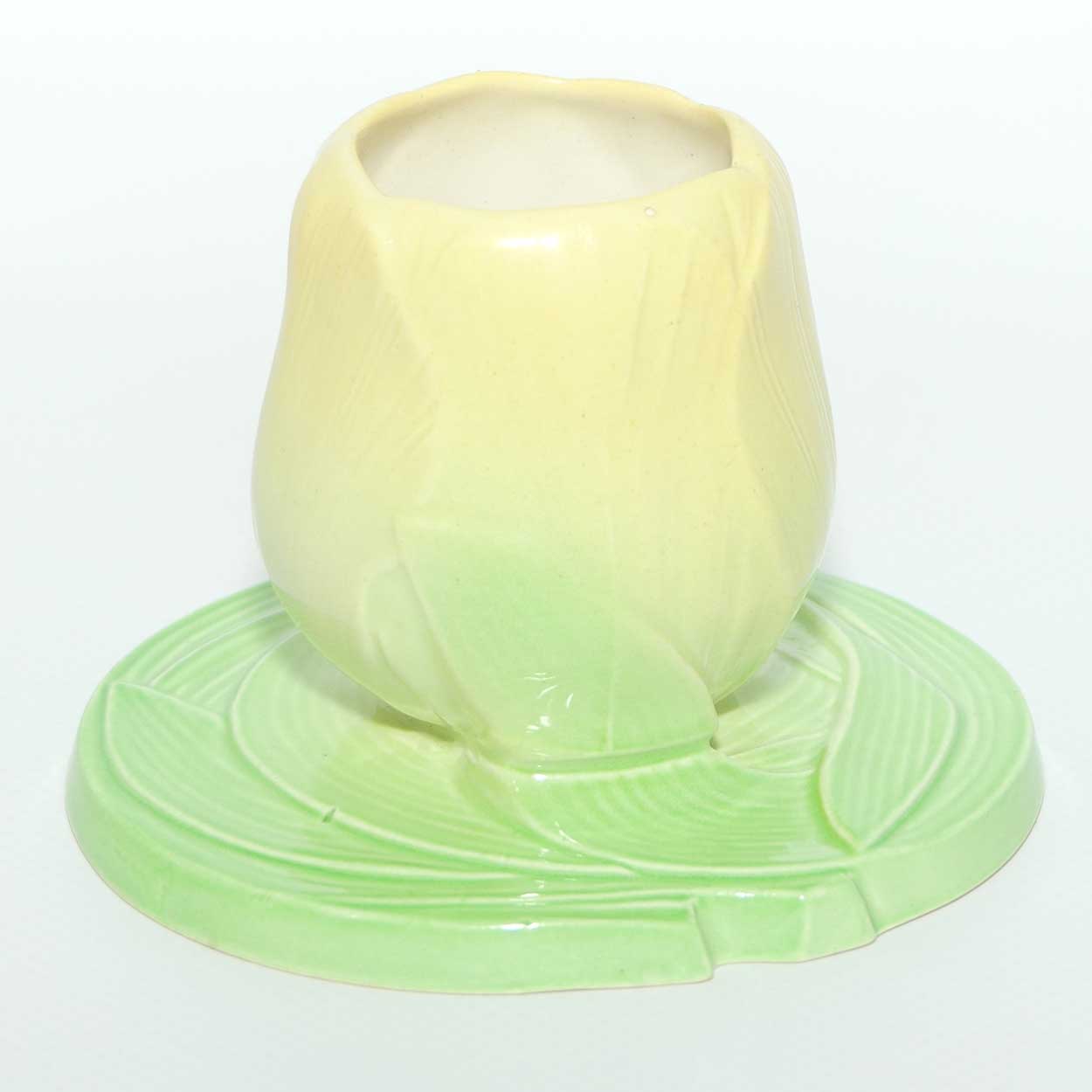 Carlton Ware Green and Gold Tulip vase | Shape 1736