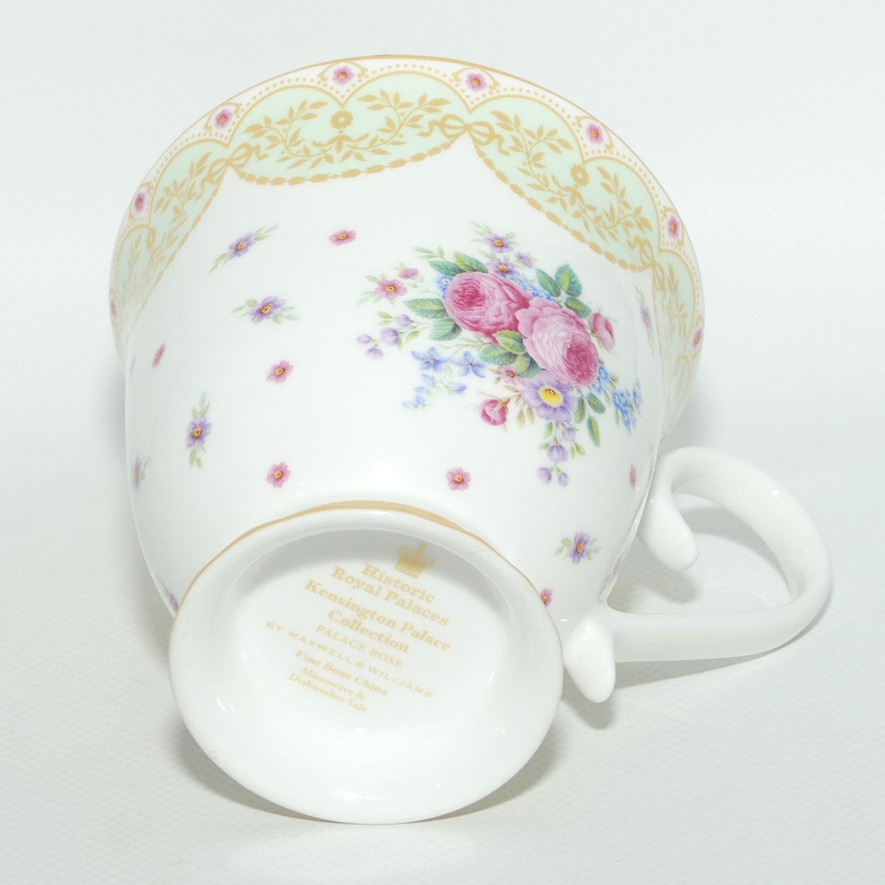 Maxwell & Williams Historic Royal Palaces series | Kensington Palace Collection | Palace Rose coffee mug
