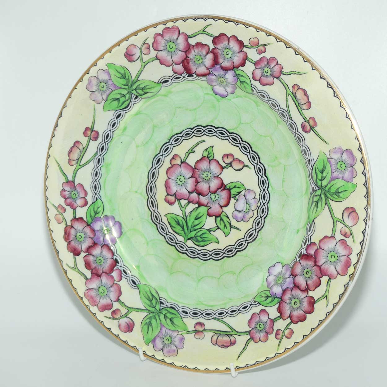 Maling plate May Bloom Green Lustre 6481