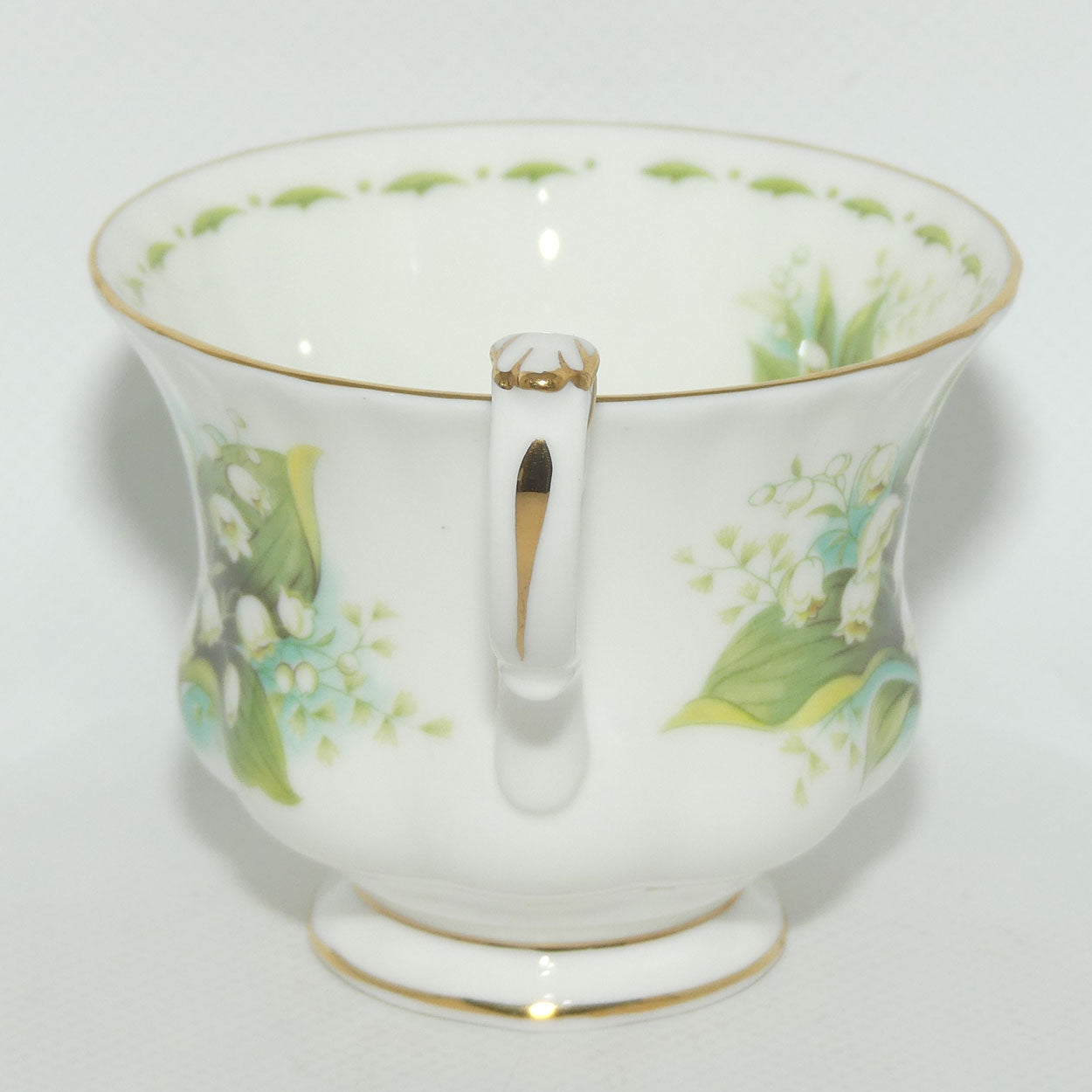 Royal Albert Bone China England | Flower of the Month series | May Lily of the Valley duo