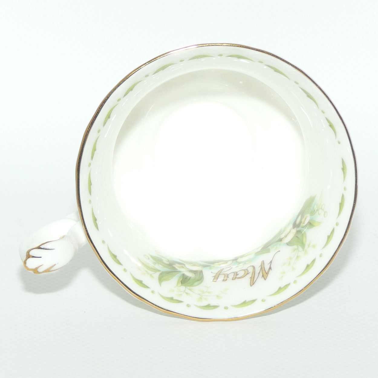 Royal Albert Bone China England | Flower of the Month series | May Lily of the Valley duo