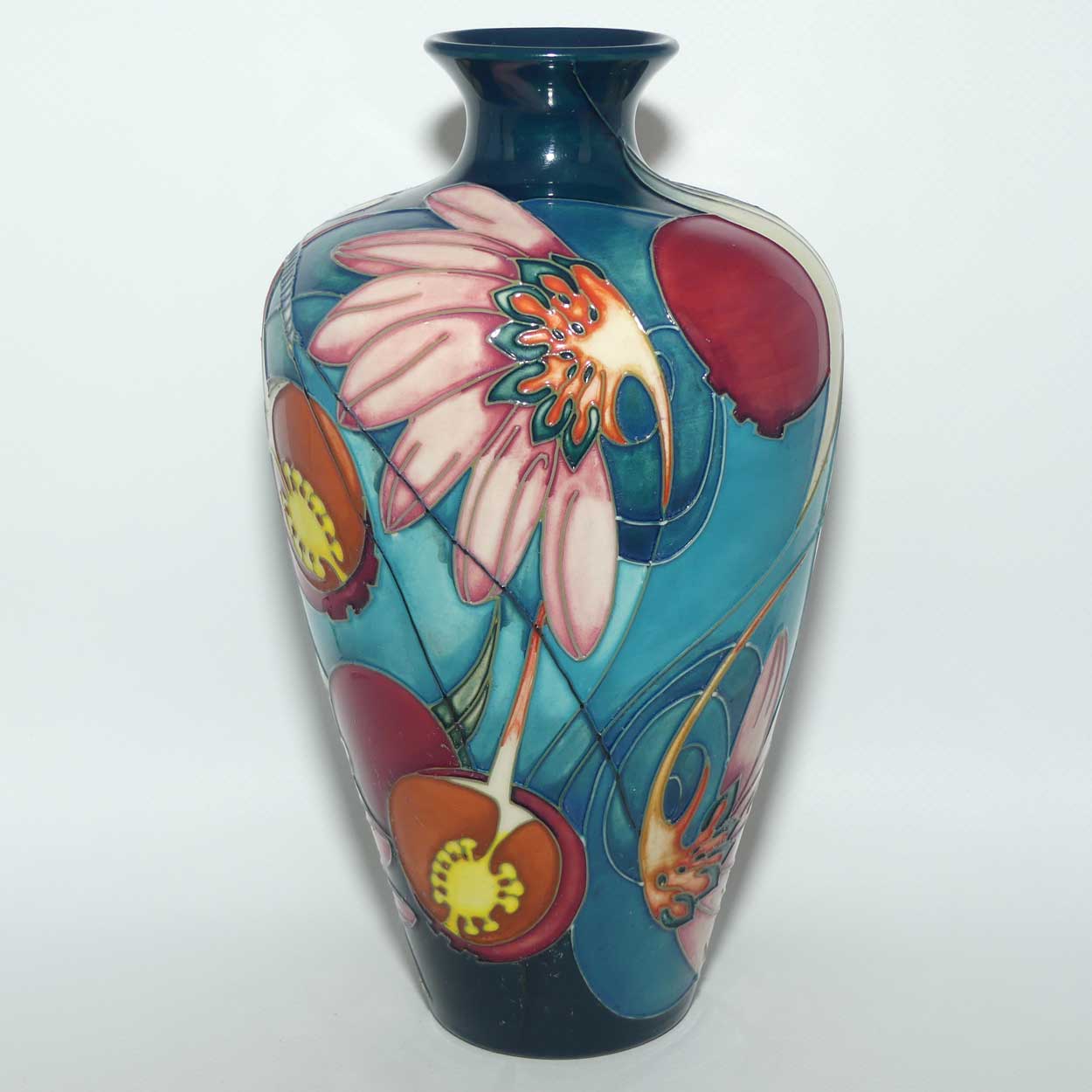 Moorcroft Mayfly vase | Shape 72/9 | signed Hugh Edwards