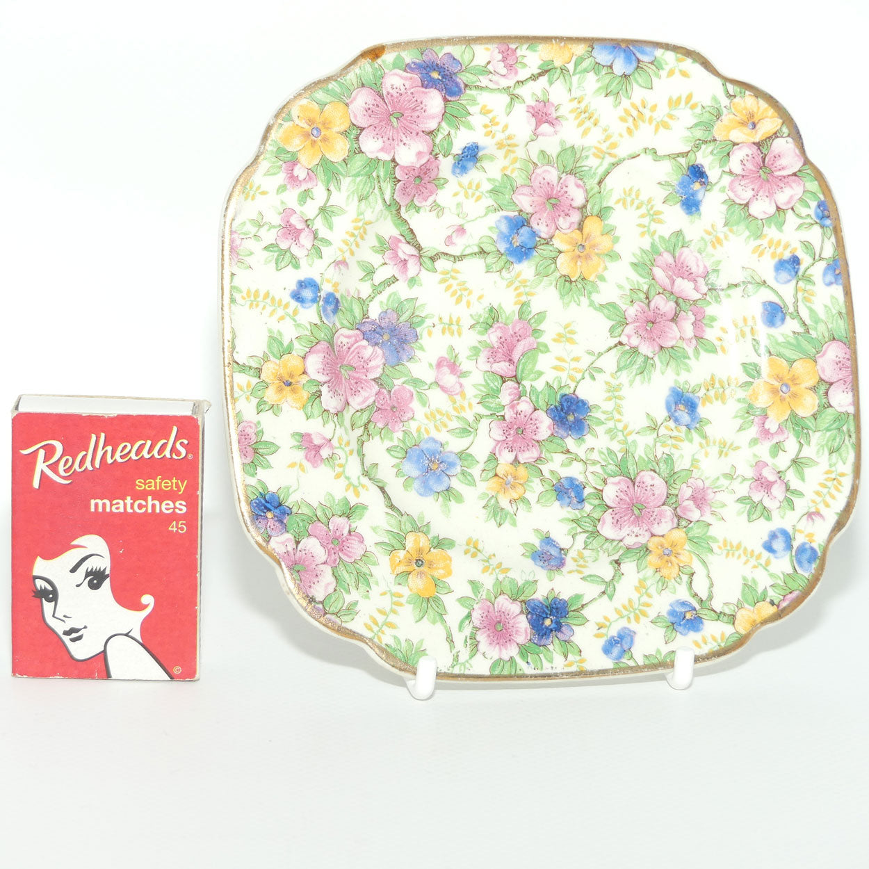 Empire Chintz Maytime square plate | #2