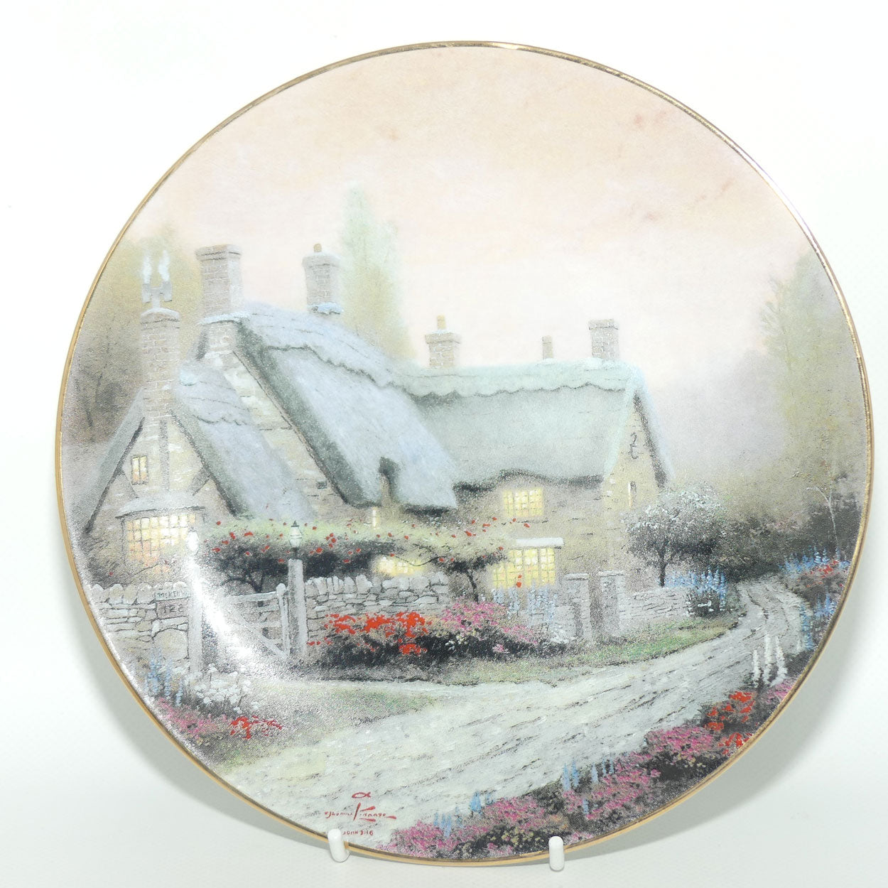 Bradex 84 K41 127.5 plate | Garden Cottages of England | McKenna's Cottage