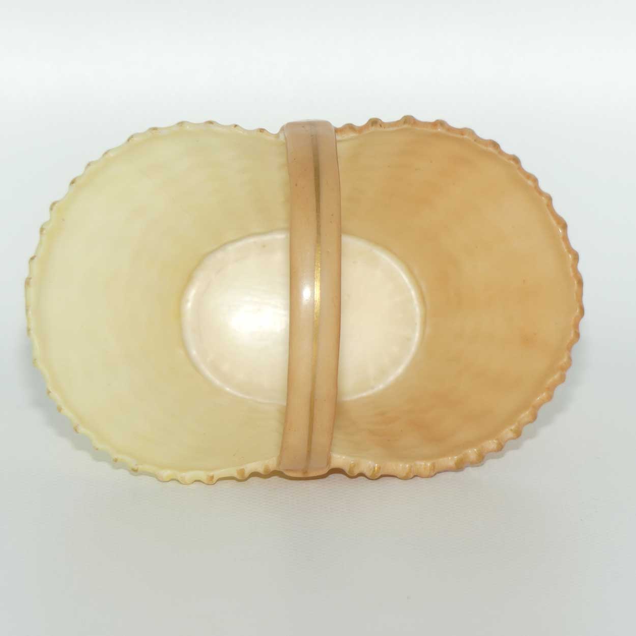 Royal Worcester Blush Ivory Basket 3 (Medium)