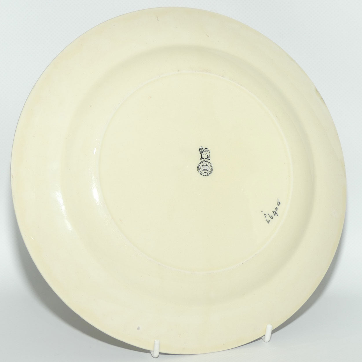 Royal Doulton Gnomes B with gilt highlights plate D4697 | 24cm diam