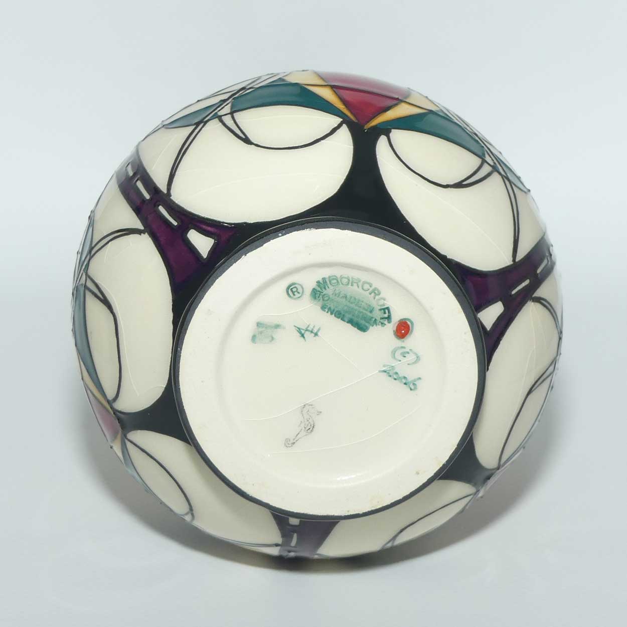 Moorcroft Melody vase | Shape 70/11 | red dot