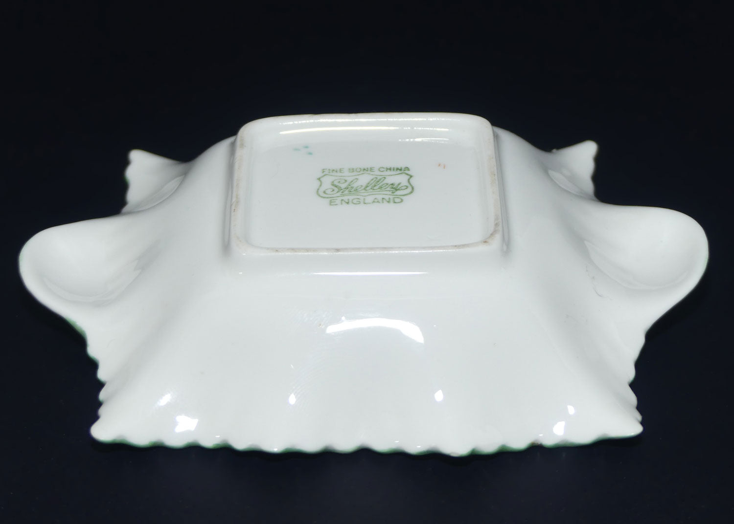 Shelley Melody Chintz tab handled pin dish